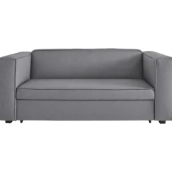 Asmund - Slaapbank 2-zits in grijze linnenoptik