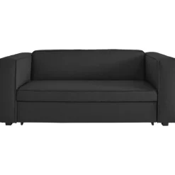 Asmund - Slaapbank 2-zits in antraciet linnenoptik