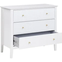 ASSISI - Dressoir 3 lades - Wit - MDF