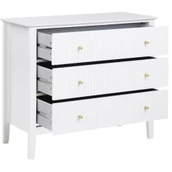 ASSISI - Dressoir 3 lades - Wit - MDF