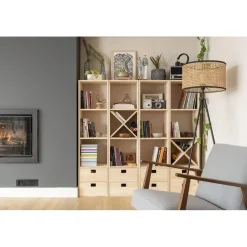 Astigarraga Dinamic Vakkenkast open - 6 vakken - PEFC grenen - 105x71cm