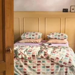 At Home by BeddingHouse Area Dekbedovertrek - Multi-1-persoons (140...