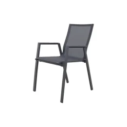 Atmos stapelbare tuinstoel - Antraciet