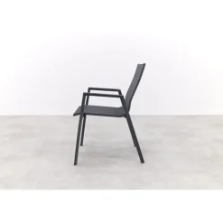 Atmos stapelbare tuinstoel - Antraciet