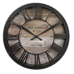 Atmosphera - Industriële Wandklok - Vintage - Bruin