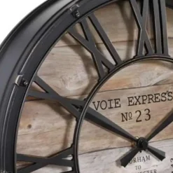 Atmosphera - Industriële Wandklok - Vintage - Bruin