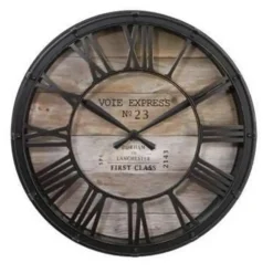 Atmosphera - Industriële Wandklok - Vintage - Bruin