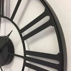 Atmosphera - Wandklok - Metaal - Zwart