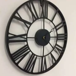 Atmosphera - Wandklok - Metaal - Zwart