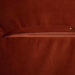 Atmosphera Bank/sierkussens Sophia - 45 x 45 cm - Terracotta