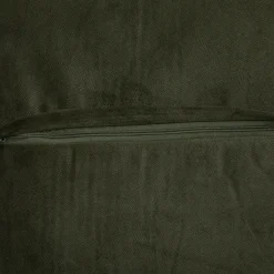 Atmosphera Bank/sierkussens Sophia - 45 x 45 cm - olijfgroen