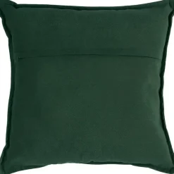 Atmosphera Bank/sierkussens Sophia - 45 x 45 cm - donkergroen