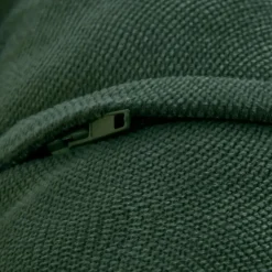 Atmosphera Bank/sierkussens Sophia - 45 x 45 cm - donkergroen