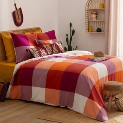 Atmosphera Bijzet krukje model Yucatan - beige - H40 cm