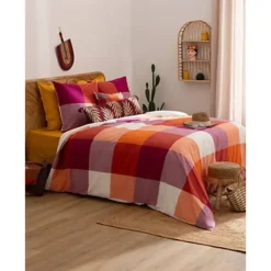 Atmosphera Bijzet krukje model Yucatan - beige - H40 cm