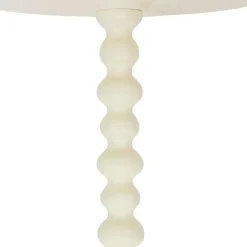 Atmosphera Bijzettafel/salontafel Alexa - ivoor - MDF hout - rond