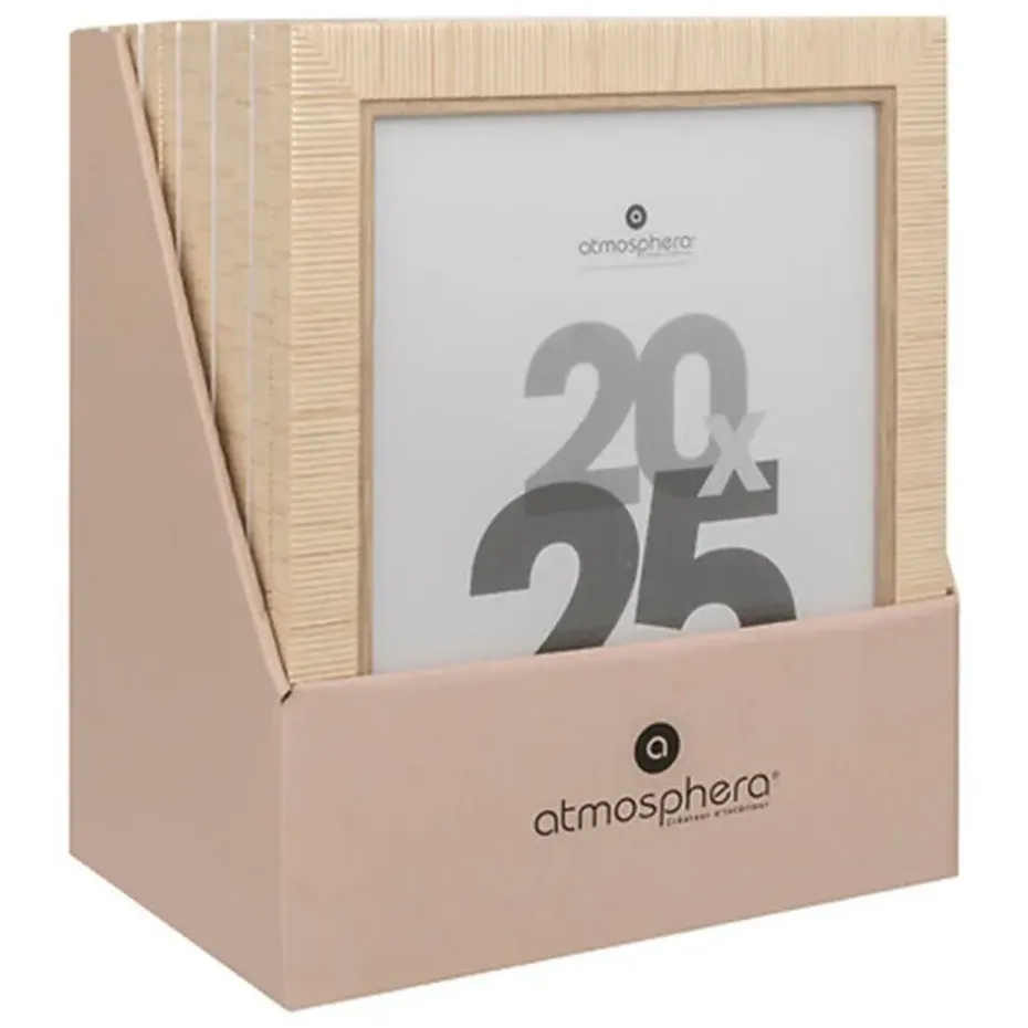 Atmosphera Fotolijstje - foto 20 x 25 cm - beige - mdf/glas