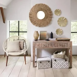 Atmosphera Fotolijstje - foto 13 x 18 cm - beige - mdf/glas