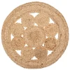 Atmosphera Placemat - jute naturel - rond - 38 cm