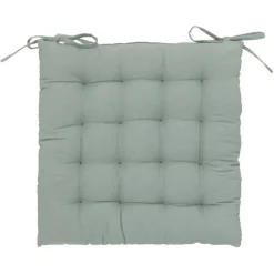 Atmosphera Stoelkussen - mintgroen - katoen - 36 x 36 x 4 cm