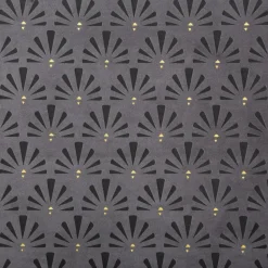 Atmosphera Storage Poef/hocker - Opvouwbaar - Donkergrijs - 38x38 cm