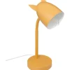Atmosphera Tafellamp oortjes - geel - 18 x 31 cm - bureaulamp