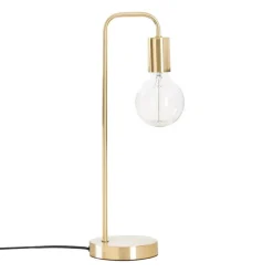 Atmosphera Tafellamp/bureaulamp Design Light - goud - 46 cm