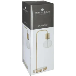 Atmosphera Tafellamp/bureaulamp Design Light - goud - 46 cm