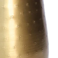 Atmosphera Vaas - metaal - goudkleurig - metallic - 15 x 23 cm