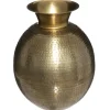 Atmosphera Vaas - stijlvol metaal - 40 x 28 cm - metallic brons