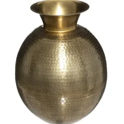 Atmosphera Vaas - stijlvol metaal - 40 x 28 cm - metallic brons
