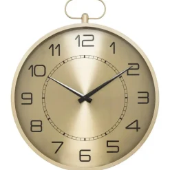 Atmosphera Wandklok Pocketwatch - D53 cm - metaal - goud metallic