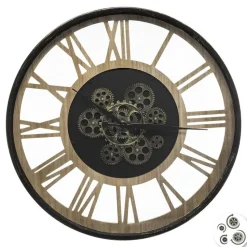 Atmosphera Wandklok/muur klok - Vintage - Dia 57 cm