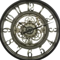 Atmosphera Wandklok/muur klok - Vintage - Dia 50 cm