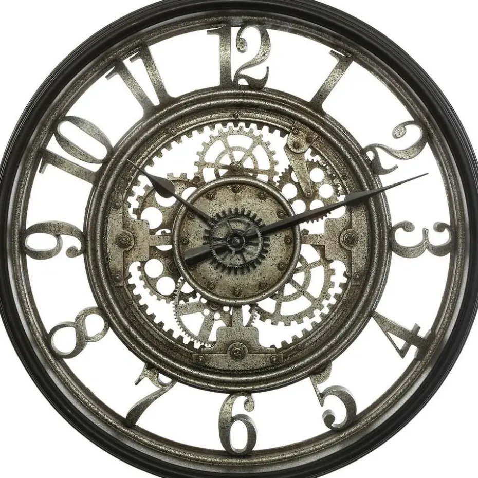 Atmosphera Wandklok/muur klok - Vintage - Dia 50 cm