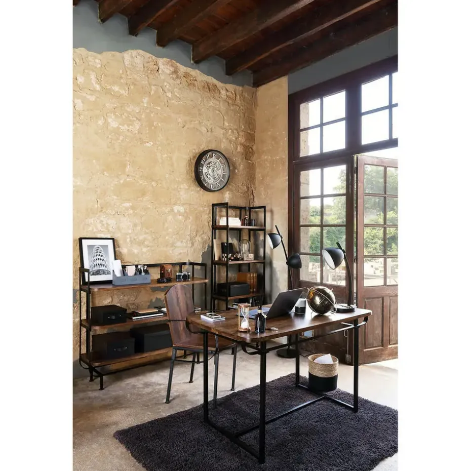 Atmosphera Wandklok/muur klok - Vintage - Dia 50 cm