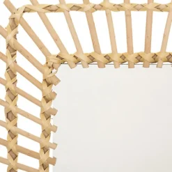 Atmosphera Wandspiegel Leonie - Boho/ibiza stijl - rotan