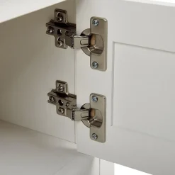 ATOCA - TV-meubel - Lichthout/Wit - MDF