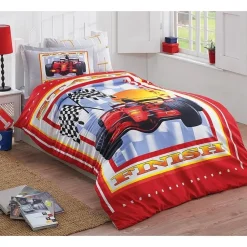Autobed - Jongenskamer - Kinderkamer - 208x109x81 cm - Rood