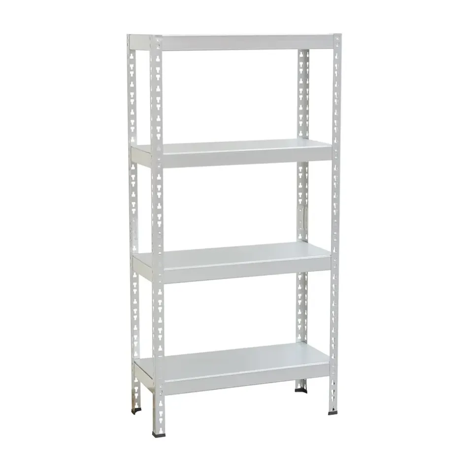 Avasco Stellingkast Metaal - Opbergrek Solid 50 - 145x72,5x30 - wit