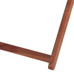 AVELLINO - Strandstoel - Donkere houtkleur - Polyester