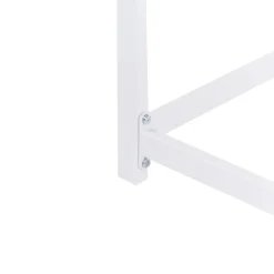 AVETRANA - Tuintafel - Wit - 150 x 50 cm - Staal