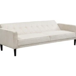 Avon - 3-zits slaapbank in crèmekleurige stof