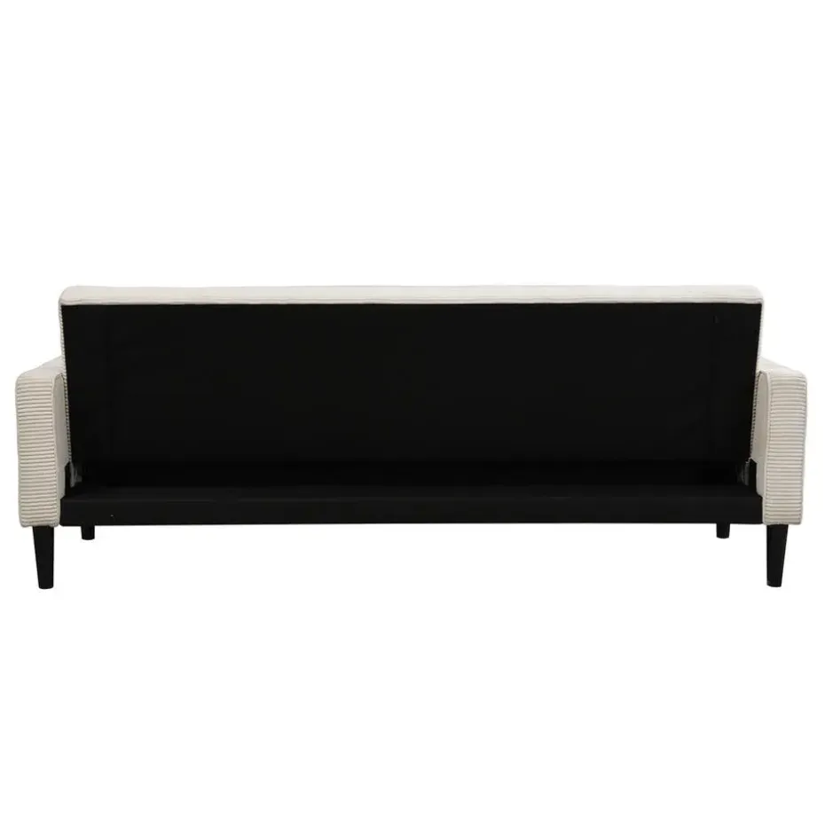 Avon - 3-zits slaapbank in crèmekleurige stof