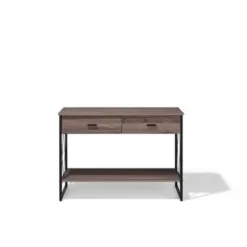 AYDEN - Consoletafel - Donkere houtkleur - Vezelplaat