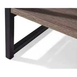 AYDEN - Consoletafel - Donkere houtkleur - Vezelplaat