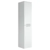 Badplaats Badkamerkast Saturnus 35 x 35 x 130 cm - Wit - Hangende Kolomkast met