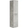 Badplaats Badkamerkast Saturnus 35 x 35 x 130 cm - Beton Grijs - Hangende