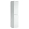 Badplaats Badkamerkast Venus 30 x 30 x 160 cm - Wit - Hangende Kolomkast met
