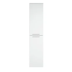 Badplaats Badkamerkast Venus 30 x 30 x 160 cm - Wit - Hangende Kolomkast met